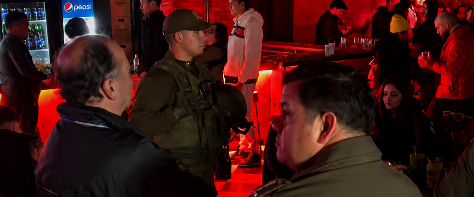 DPP. JP Mellado lidera fiscalización a locales nocturnos